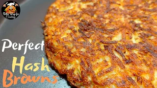 Perfect Crispy Hash Browns Every Time | The Amazing Potatoes Recipe | How To Make Hash Browns.
