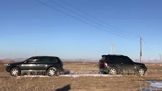 Pajero vs touareg