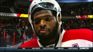 NBCSN Post game. Price & Subban interviews. Montreal Canadiens vs Ottawa Senators April 26 2015 NHL