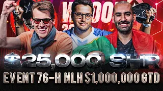 $25K SHR WCOOP 2023 76-H Malaka$tyle | Naza114 | prot0 Final Table Cards-Up Poker Replay