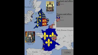 Hundred Years War with Flags, Every Year