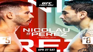 UFC Vegas 91 Mateus Nicolau vs Alex Perez FULL Card Predictions & Betting Tips