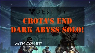 Crota's End :: The Abyss :: Glitch SOLO! :: Destiny :: Cheese :: PATCHED