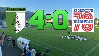 HIGHLIGHTS FC LENGNAU A Vs. SC BÜMPLIZ 78 / 11.05.2024 / 4. Liga Gruppe 6