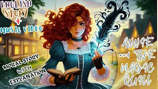 Annie And The Magic Quill | Intermediate Level | Learn English through story | Level 6 |