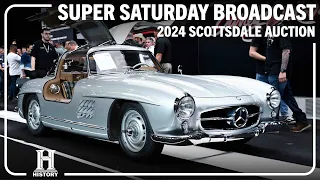 2024 SCOTTSDALE SUPER SATURDAY BROADCAST - Saturday, January 27  - BARRETT-JACKSON 2024 AUCTION