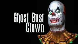 The Ghost Bust Clown  Halloween Projection Effect for Haunted House Clown Rooms