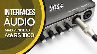 04 INTERFACES DE AUDIO MAIS VENDIDAS  - PLACA DE SOM USB COM DOIS CANAIS