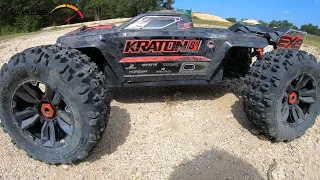 NEW! Arrma Kraton EXB 8s RTR Monster!!😱 First Look And Mega Bash!