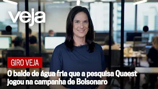 Giro VEJA | O balde de água fria que a pesquisa Quaest jogou na campanha de Bolsonaro