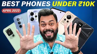 Top 5 Best Smartphones Under ₹10000 Budget⚡April 2023