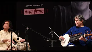 Ustad Amjad Ali Khan and Ustad Zakir Hussein - Live in concert-Pancham Nishad - SAROD and TABLA duet