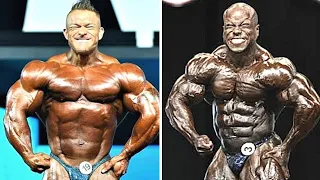 Flex Lewis VS Shaun Clarida Comparison at 212 Mr. Olympia 😱 #flexlewis #shaunclarida #hadichoopan