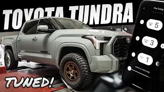 OVER 100+ LB-FT OF TORQUE!! 2022 Toyota Tundra Gets VR Tuned!
