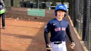Home Run Josh ⚾️ Baseball Redsox Alpine Little League