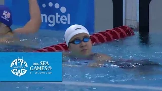 Swimming Heats Women's 100m Butterfly  Heat 1 (Day 6) | 28th SEA Games Singapore 2015