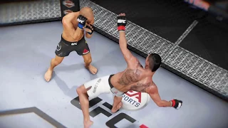 EA UFC 3 - Aldo vs Holloway (Versatile Back n‘ Forth Bout)