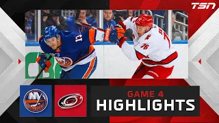 HIGHLIGHTS: Game 4 - New York Islanders vs. Carolina Hurricanes