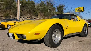 Test Drive 1977 Chevrolet Corvette SOLD $11,900 Maple Motors #861