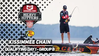 Bass Pro Tour | Heavy Hitters | Kissimmee Chain | Qualifying Day 1 - Group B Highlights