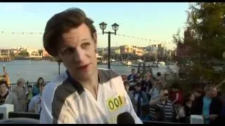 Doctor Whos Matt Smith on Olympic torch relay run - London 2012 - BBC News