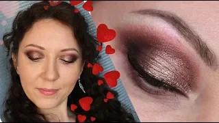 Макияж на День Святого Валентина / Вечерний макияж /  ПОШАГОВО / ♡ Valentine's Day Makeup / Tutorial