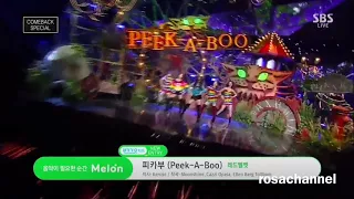 Red Velvet 레드벨벳 Peek A Boo 피카부 stage mix