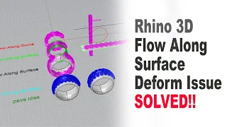 SOLVED!! Flow Along Surface Issue in Rhino 3D #256