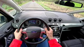 2011 Ford S-MAX Automatic [2.0 TDCi - 140 HP] POV Test Drive | 0-100 Acceleration