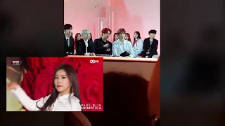 [MAMA 2018 in Korea] Wanna One (워너원),The Boys Reaction to I*ZONE "La Vie En Rose" 181210