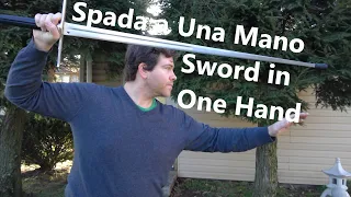 Fiore Sword in One Hand: A Simple Exercise