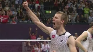 Korea v Denmark - Badminton Men's Doubles Semifinals | London 2012 Olympics