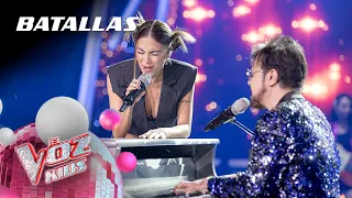 Greeicy y Aleks Syntek cantan 'Intocable' – Batallas | La Voz Kids 2024