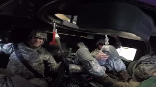 ABOLC Phase 2 - HEAT Training, HMMWV Rollover drill