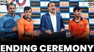 Ending Ceremony | Sindh vs Central Punjab | Match 32 | National T20 2022 | PCB | MS2L