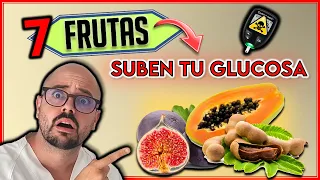 7 FRUTAS PROHIBIDAS en la DIABETES || ¡FRUTAS que SUBEN rápidamente tu GLUCOSA!