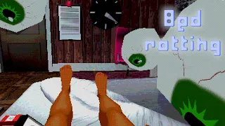 Bedrotting • Retro Psychological Horror of Trying to Survive in Bed (No Commentary Demo Gameplay)