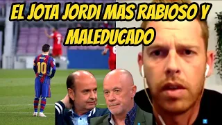 EL JOTA JORDI MAS RABIOSO Y MALEDUCADO DESPUES DE LA DERROTA DEL BARÇA