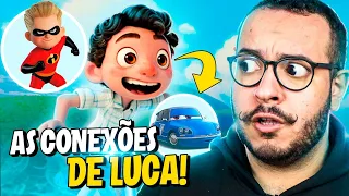 AS CONEXÕES DE LUCA (OS INCRÍVEIS E CARROS 2) - Teoria da Pixar!