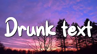 Drunk text - Henry Moodie (lyrics) || Justin Bieber, Charlie Puth... (MixLyrics)