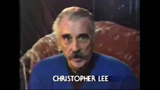 Christopher Lee Hosts FRANKENSTEIN - Sci-fi Channel 1993