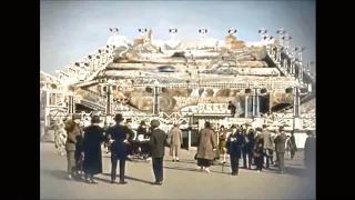 Blackpool Pleasure Beach Lancashire in colour 1926