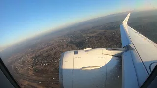 Lufthansa A321neo silent morning departure from Krakow I 4K60