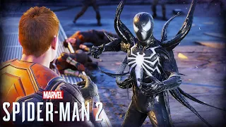 Marvel's Spider-Man 2 - Symbiote Suit Rampage - Brutal Combat Gameplay