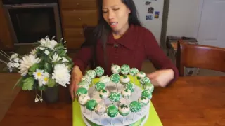 St Patrick's Day Cake Pops (Party Favor)