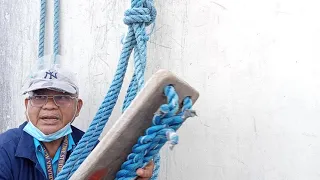 how to tie bosun's chair
