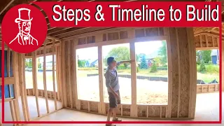 steps to building a house timeline