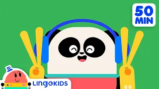 Five Senses Song + More Songs for Kids 🌈  Lingokids