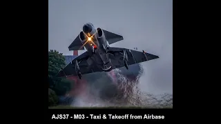 AJS37 - M03 - Taxi & Takeoff