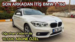 SON ARKADAN İTİŞ | BMW 1.16D SÜRÜŞ | İSTEMEDEN KAYDI | @OguzhanYILDIRIM54 İLE TEST SÜRÜŞ